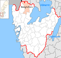 Bengtsfors in Västra Götaland county